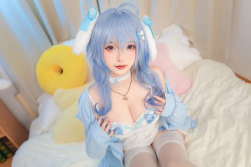 [Cosplay] 神楽坂真冬 原神 甘雨降临 [75P2V-816MB]