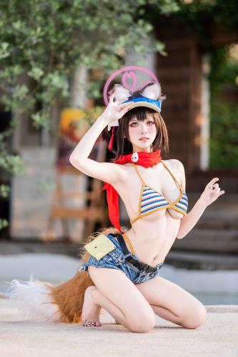 [Cosplay] 九柒喵 蔚蓝档案 水忍忍 [21P-246MB]