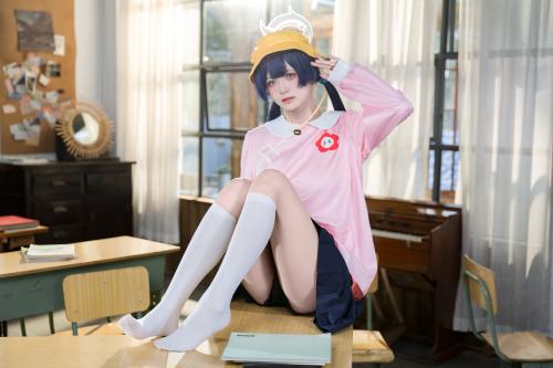 [Cosplay] 九柒喵 蔚蓝档案 妃咲幼稚园 [25P-110MB]