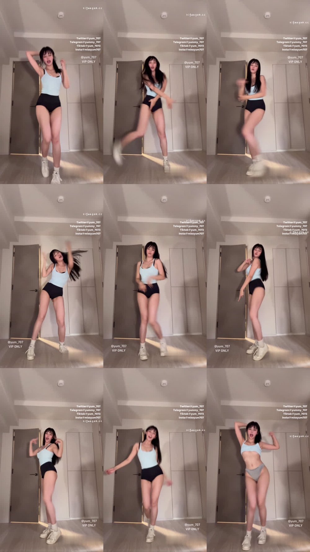 ⚫️ 藝校活潑露臉美女【玉米yum_707】最新12月歲末VIP裸舞作品，不懂肉腿的有難了（2V）