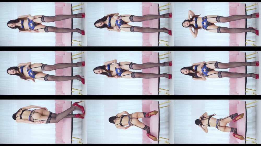 ⚫️01月新流，全新絕版King8舞團，性感女模【安吉】動感裸舞雙視角騷毛頂B起飛了