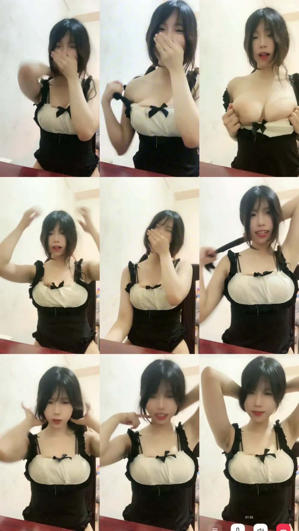 ❣️ 推薦❣️極品主播【曦曦】鄰家嫩妹，精品八字奶，跟大哥一對一視頻被出賣，道具自慰高潮