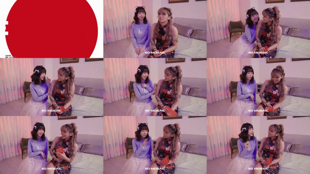 【AI增強】EdMosaicEDEA-554胎媽媽鴨店第九回！ 胎媽媽介紹西裝小鮮肉給珮岑！ 體力夠好就有紅包領！