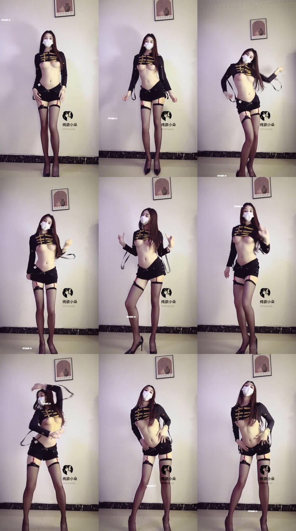 ⚫️01月新品，推特嫩妹大學生【純欲小朵】真金定製裸舞自慰插穴嬌喘