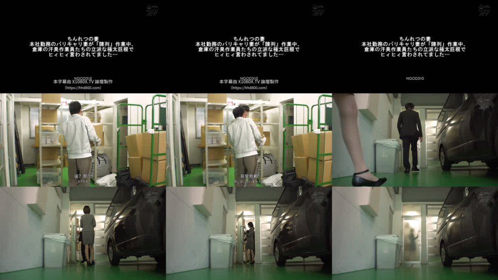 +++ [FHDC] NGOD-310 ちんれつの妻 本社勤務のバリキャリ妻が「陳列」作業中、倉庫の汗臭作業員たちの立派な極太巨根でヒィヒィ言わされてました… 那賀崎ゆきね