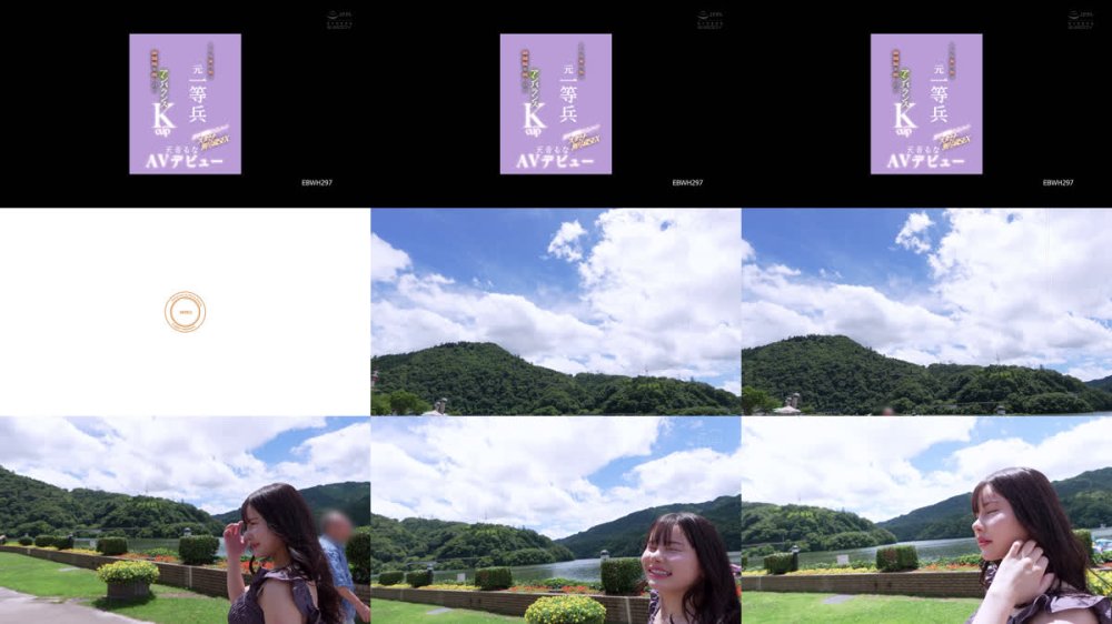 +++ [FHD] EBWH-297 こんな見た目で元一等兵 戦闘服を脱いだらアンバランスKcupボディ ガチ軍隊仕込みのスタミナ無尽蔵SEX 天音るな AVデビュー