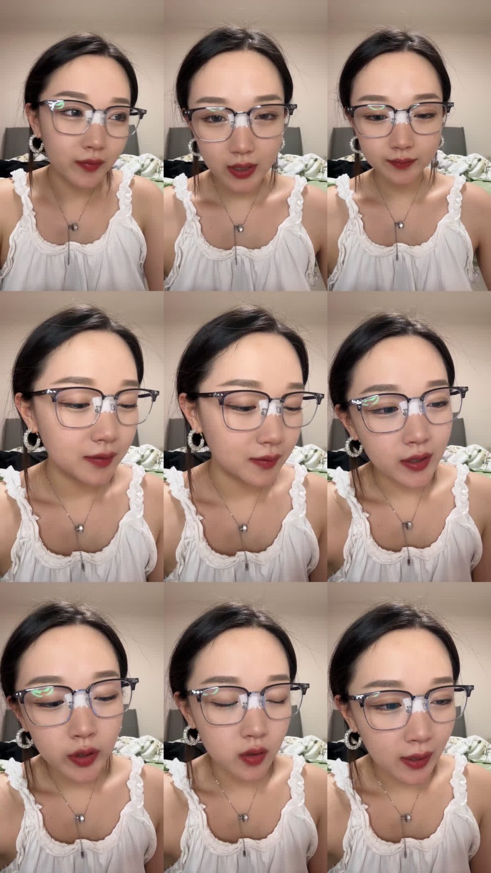 ❣️ 推薦❣️顏值嫩妹【蘿莉叭嗦】Part4，眼鏡一戴我最騷，喜歡爆菊花，大尺度掰穴自慰，極品大長腿