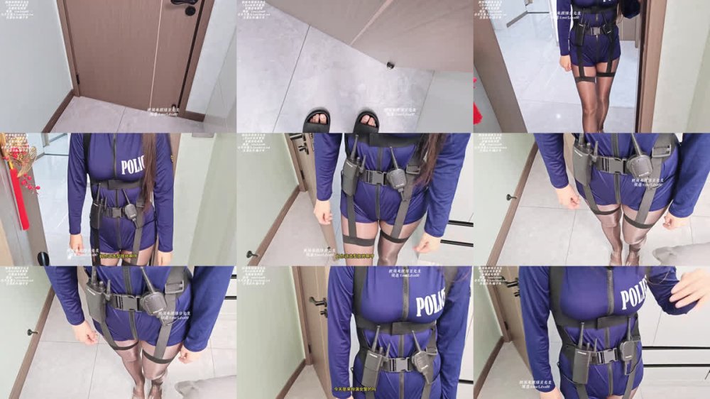 +++ XB-1318 這次扮演女警我還沒試過呢讓騷姐懷上