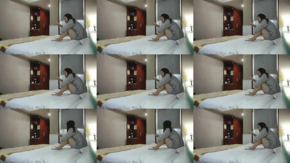 【AI增強】20210124_[原版]一屌探花_鴨哥上場連衣裙豐滿小騷貨，撅起屁股賣力口交，扶著腰後入抽插