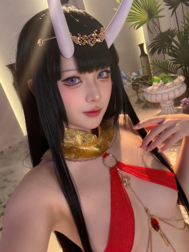 [Cosplay] 屿鱼 碧蓝航线 能代 赤纱浴影 [80P-472MB]