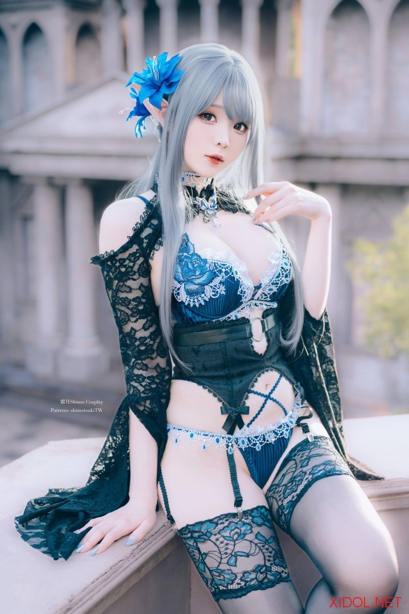 [Cosplay] 霜月shimo 2025年12月订阅 Original Dark Elf [16P-41MB]