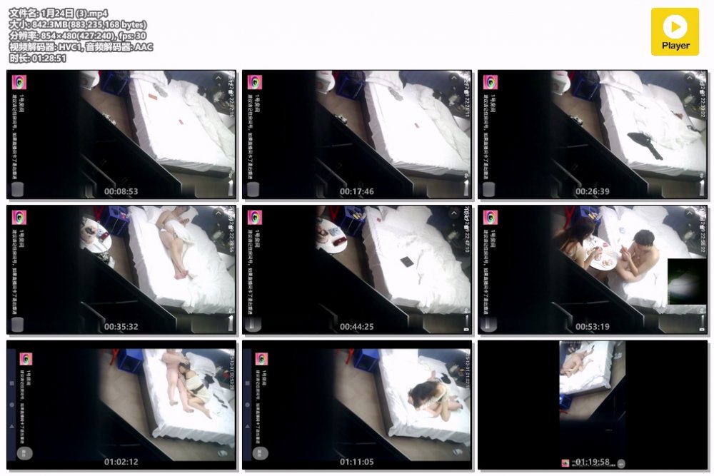 12月酒店偷拍各種極品高顏值美女9個台合集