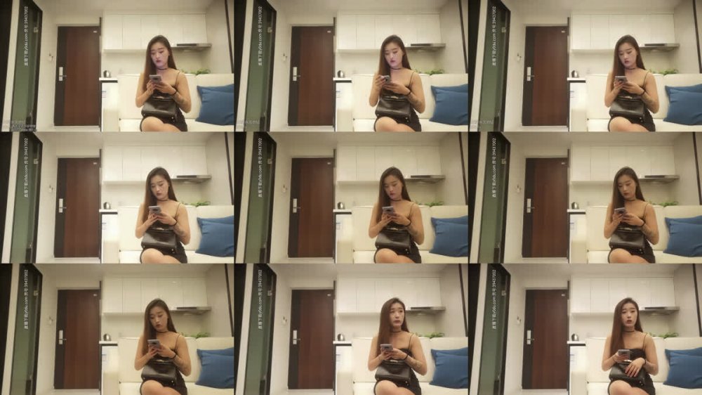 【AI增強】2020-07-05【千人斬星選】高顏值紋身吊帶妹子，鏡頭前口交舔弄摸逼特寫抬腿後人