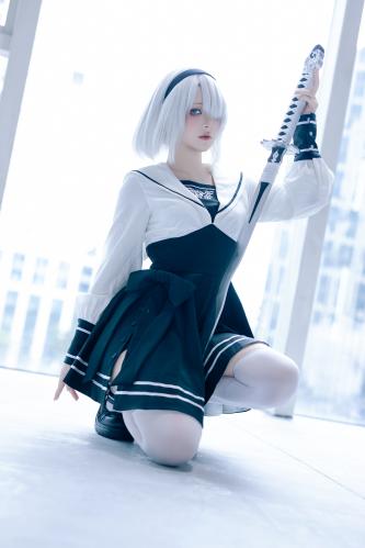 [Cosplay] 屿鱼 2B场照 [16P-97MB]