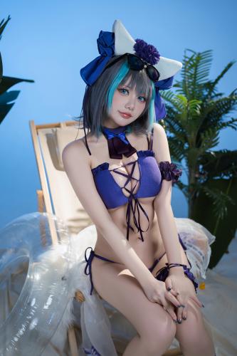 [Cosplay] 是一只熊仔吗 柴郡 [100P-321MB]