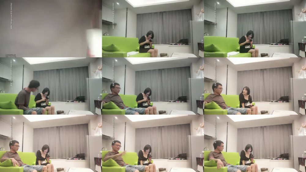 【AI增強】2020-06-22【千人斬星選】（二炮）約了個短髮大奶少婦TP啪啪，穿上黑絲鏡頭