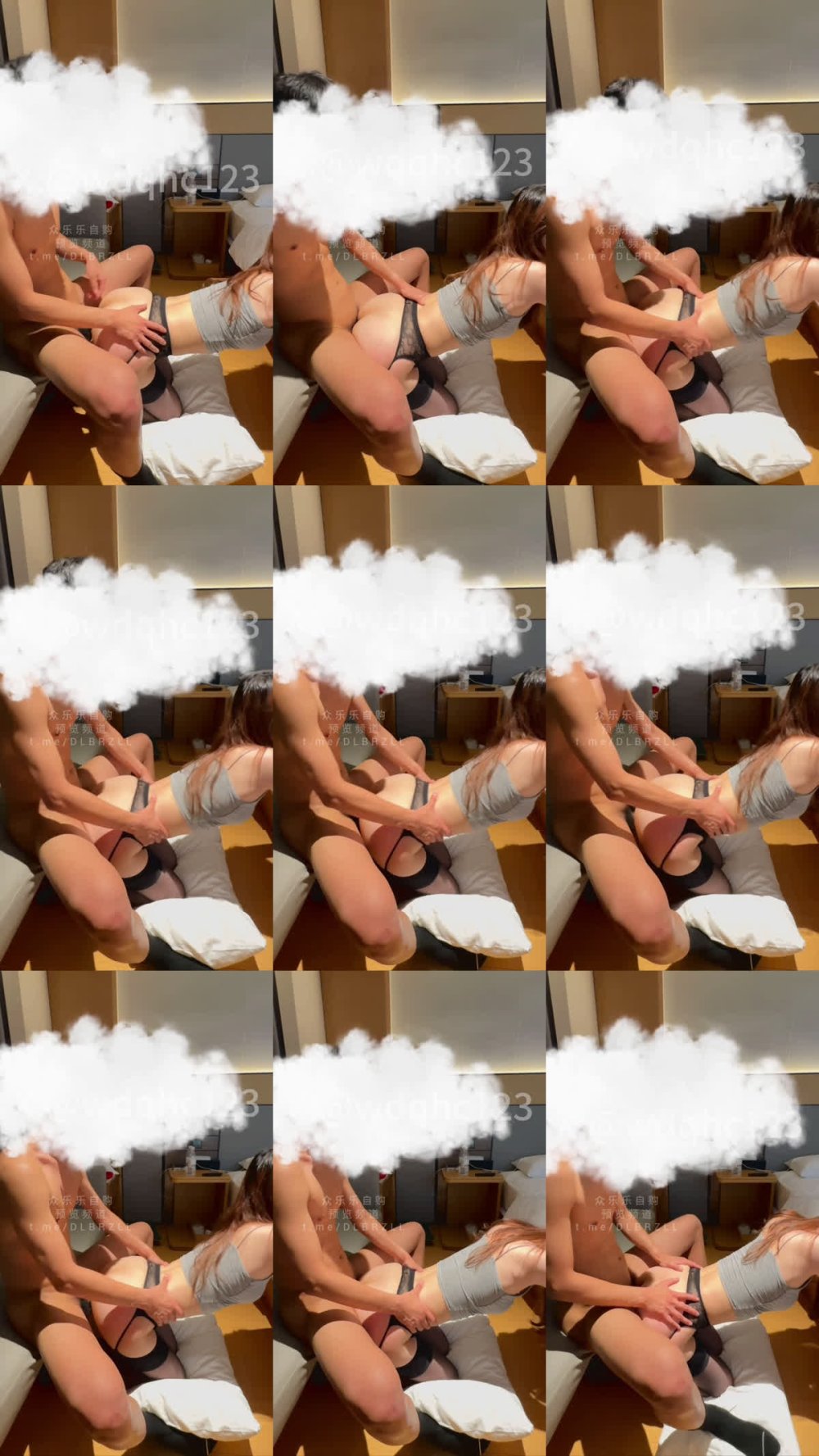 ✨ 【1月最新】推特68萬良家殺手「我的槍好長」狂暴抽插黑絲母狗，潤滑油塗身