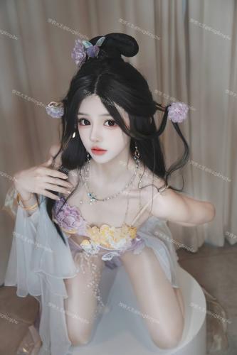 [Cosplay] 饼饼大王 – 永劫无间迦南闭月之颜cos