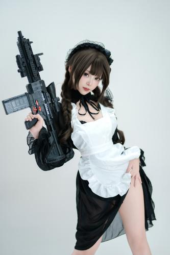 [Cosplay] Bangni邦尼 – 枪械女仆
