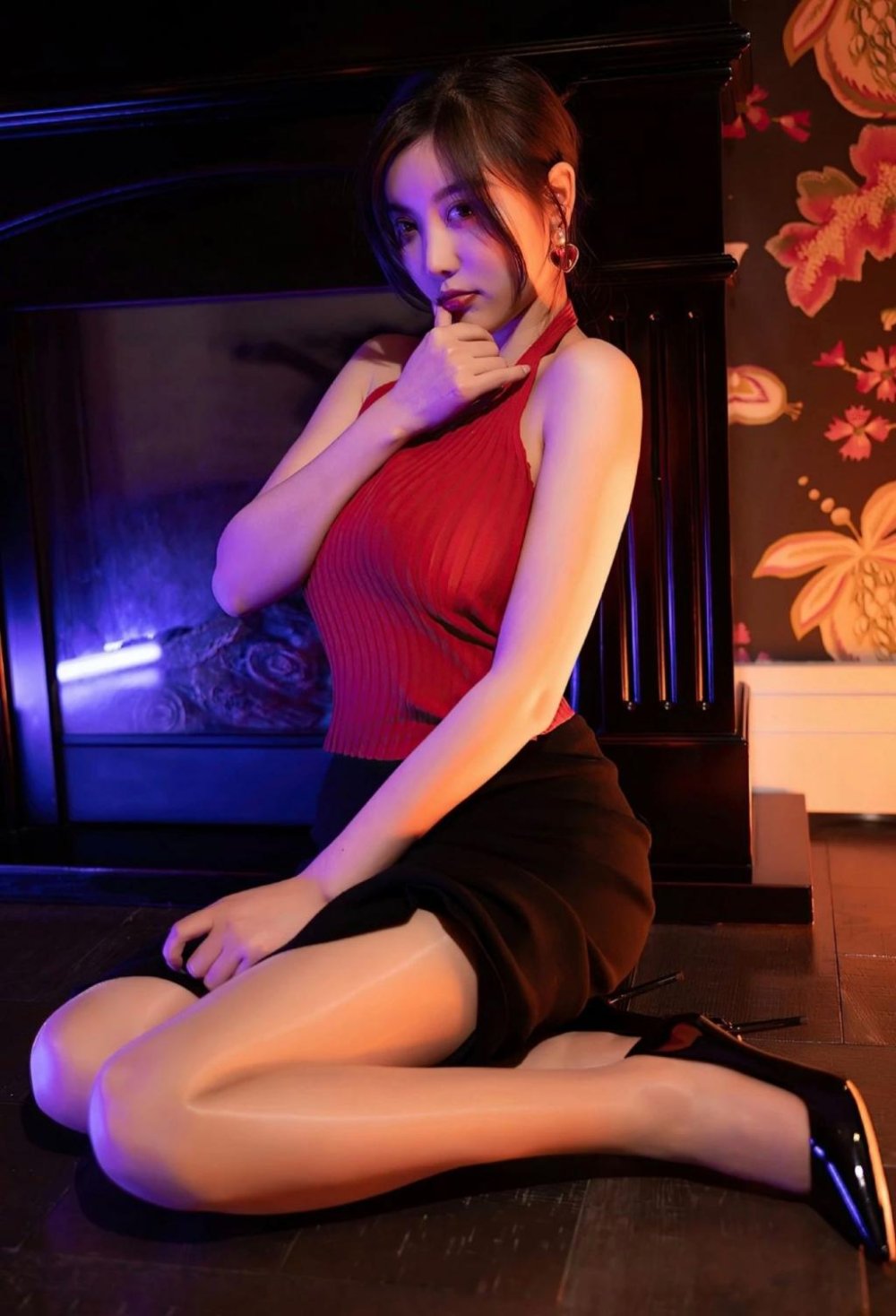 包臀裙高跟肉絲大長腿[58P]