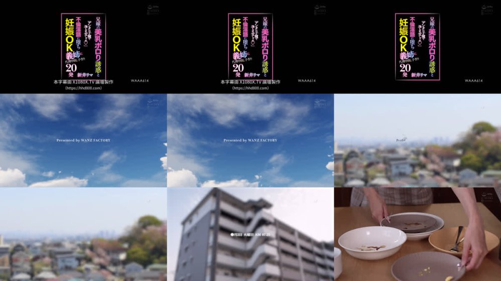 +++ [FHDC] WAAA-614 「アンタの子種で孕ませてよ」 兄嫁の美乳ポロり誘惑と不倫淫語に堕ち妊娠OK義姉に代理中出し子作り20発 新井リマ