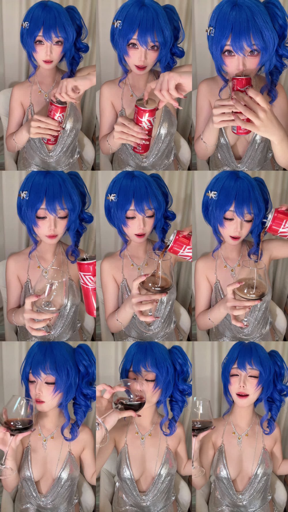 [Cosplay] 蜜汁猫裘 柠檬眼镜+圣路易斯 [31P1V-1.41GB]