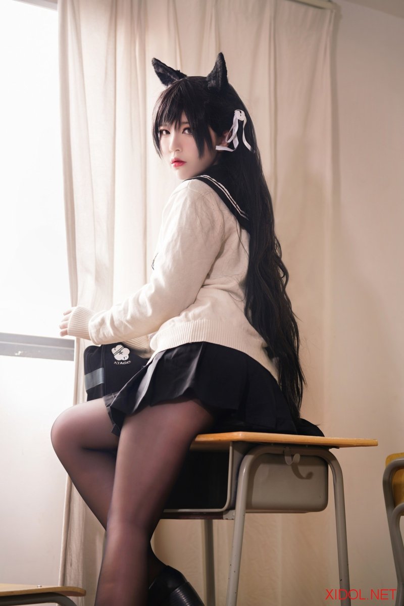 [Cosplay] 半半子 碧蓝航线 爱宕 学园幻想曲 [25P-296MB]