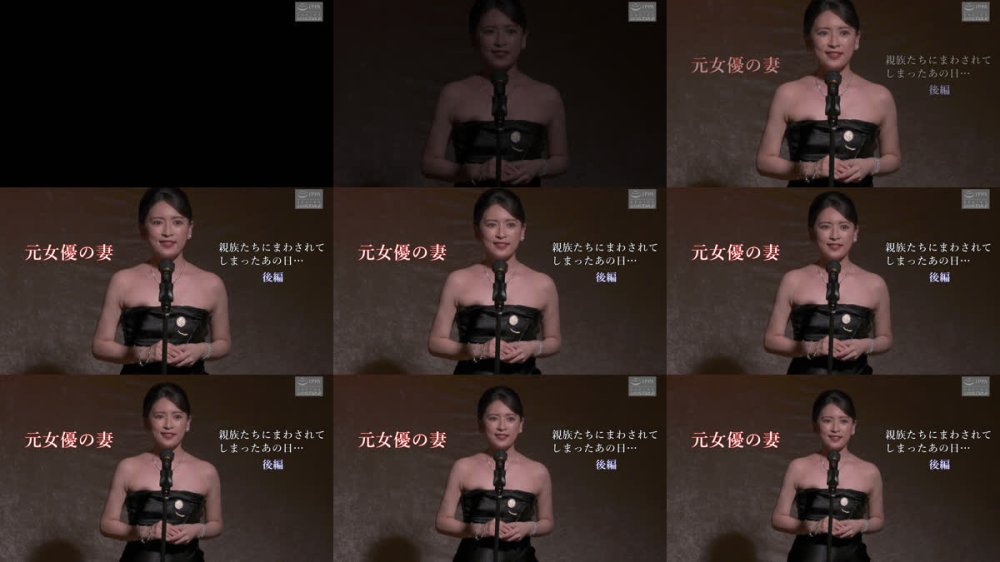 +++ [FHD] NSFS-453 元女優の妻 ～親族たちにまわされてしまったあの日～ 後編 紗々原ゆり