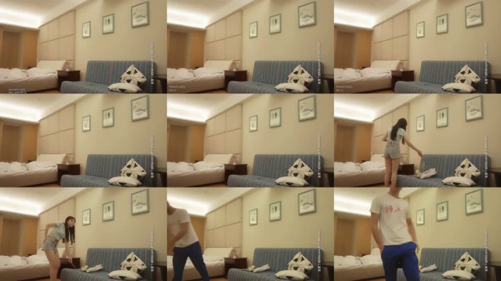 【AI增強】2020-07-07【千人斬星選】約了個牛仔短褲萌妹子，換上女僕裝近距離口交沙發上操