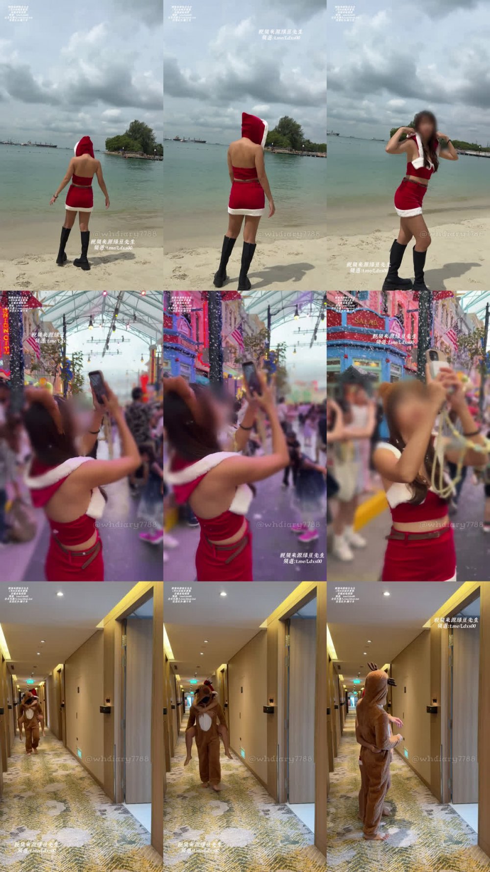 ✅ 美如翹臀尤物『whdiary7788』耶誕節之後都做些什麼嗎？ 騎著麋鹿在外奔波到清晨