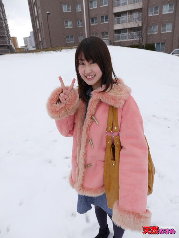 天然むすめ 101114_01 制服時代 女子校生 沢野美香 [75P]