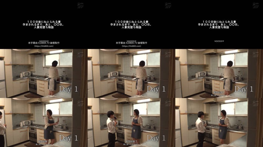 +++ [FHDC] NGOD-319 100日後にねとられる妻 孕まされるまで、あと、○○日。人妻完堕ち物語 推川ゆうり