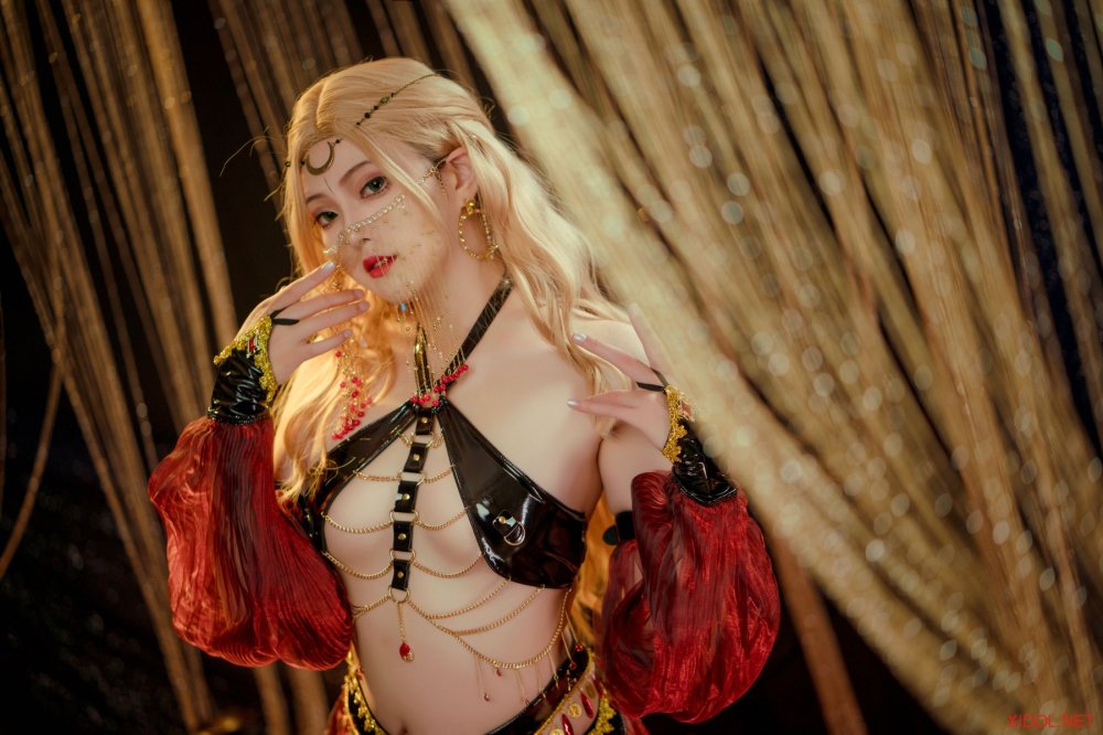 [Cosplay] Natsuko夏夏子 舞娘 [40P-325.26MB]