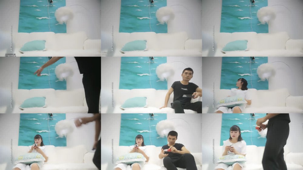 【AI增強】千人斬星選下午場甜美白裙萌妹，撩起裙子摸逼特寫掰穴扣弄，上位騎乘沙發上抽插猛操