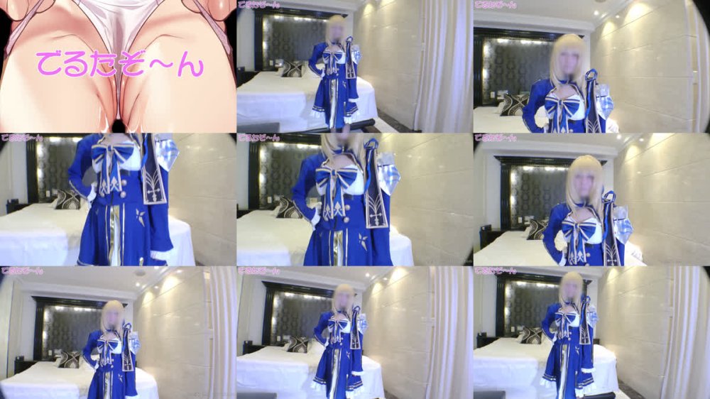 +++ FC2-PPV-4849827 細いのにEカップ？モデルさんでFGO美ぼでぃセイバー（崩壊スターレイルコラボ）やっちゃいました！透明ディルドーじゅぽじゅぽオナニー編