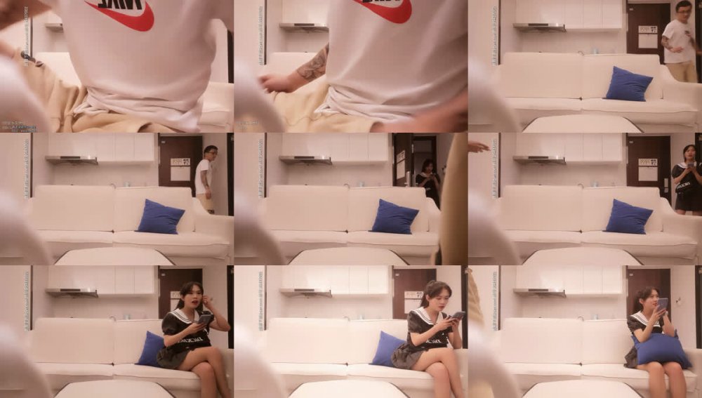 【AI增強】千人斬星選今晚約了個漂亮妹子3P大戰，鏡頭前扣逼前後猛操大屁股騎坐