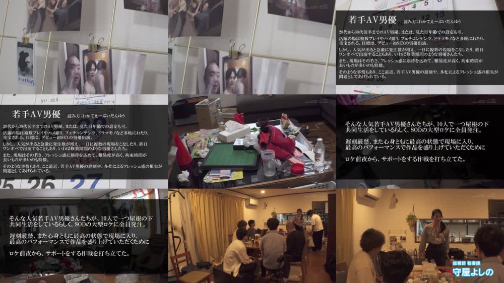 +++ [FHD] SDJS-349 炊事・洗濯・性欲処理 10人の弟と連続セックス朝生活 秘書 守屋よしの 長女になります！