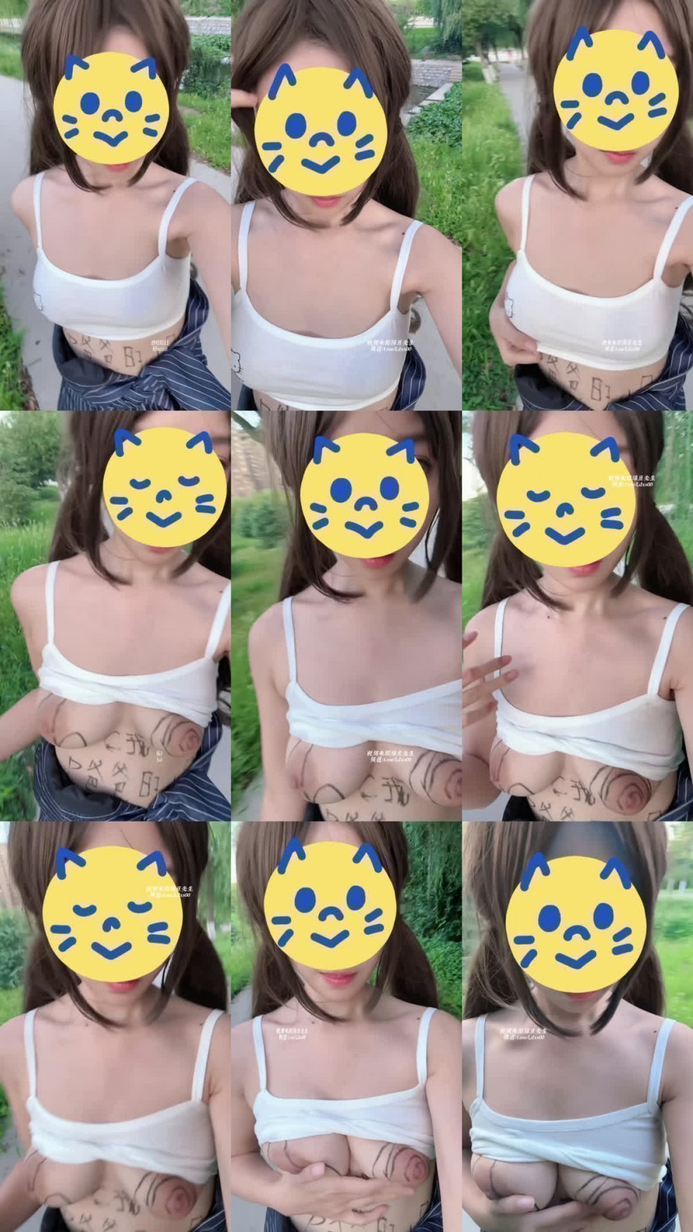 ✅ 重度M小母狗『Nainai2006520』160 85 B罩杯，超級喜歡露出。 10塊錢一次