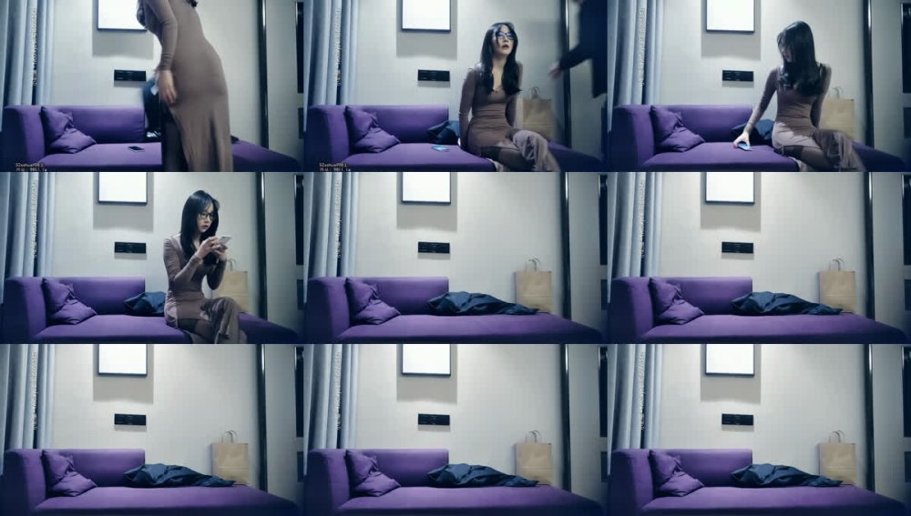 【AI增強】20201203_[原版]七天探花_返場昨天的極品眼鏡妹加鍾無套兩場，七天經典女主系列