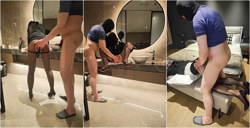 專約極品尤物『銀絲雀』✅從良家到母狗的轉變，母狗就是給大雞吧隨便使用的肉便器！ 騎操模特身材黑絲人妻