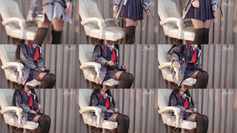 ⚫️ 可鹽可甜，大奶百變COSER美少女【鈴木美咲】作品，朽葉千咲榨白漿