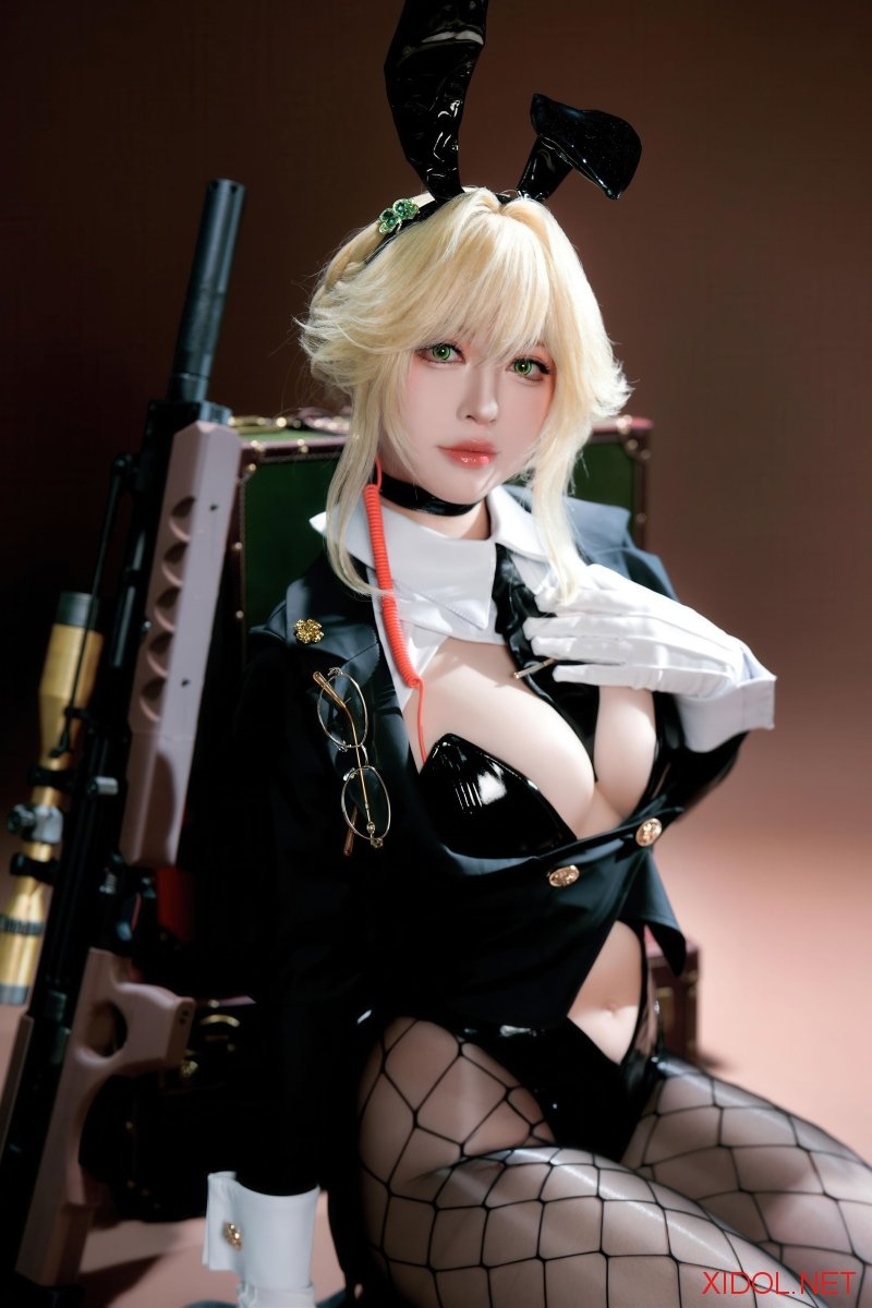 [Cosplay] 半半子 愛德ェントバニー [62P-375MB]