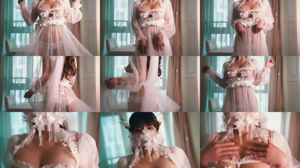 [Cosplay] 星澜是澜澜叫澜妹呀 婚纱 [40P1V-743MB]