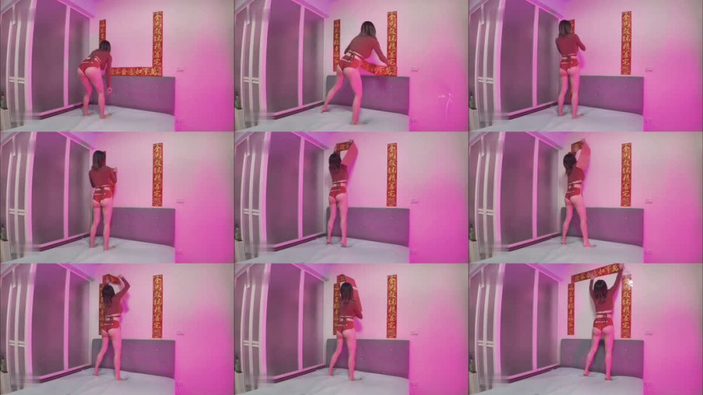 ⚫️400萬粉F奶爆乳女神【費爵娜】2026年最新作品，貼春聯被年獸干到失神內射