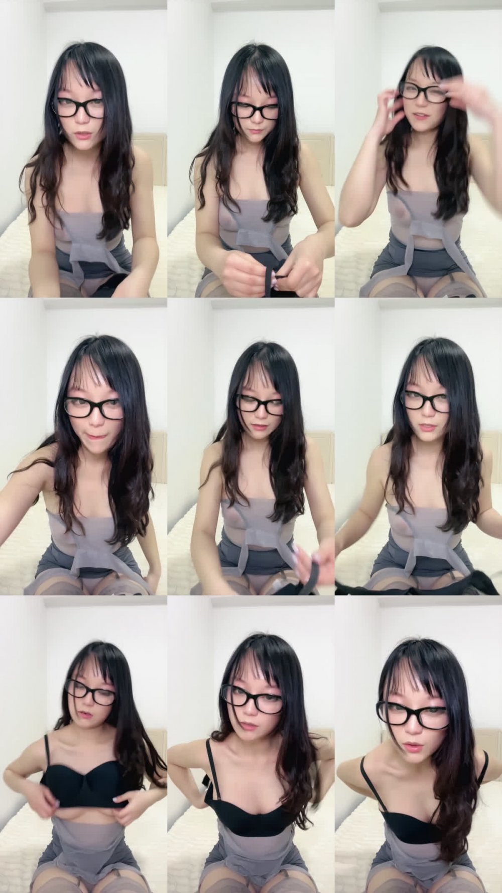 新人眼鏡校花【小兔小兔】悶騷型 絲襪大長腿 大奶美乳 大屁股嫩穴 大屌猛插 夠爽