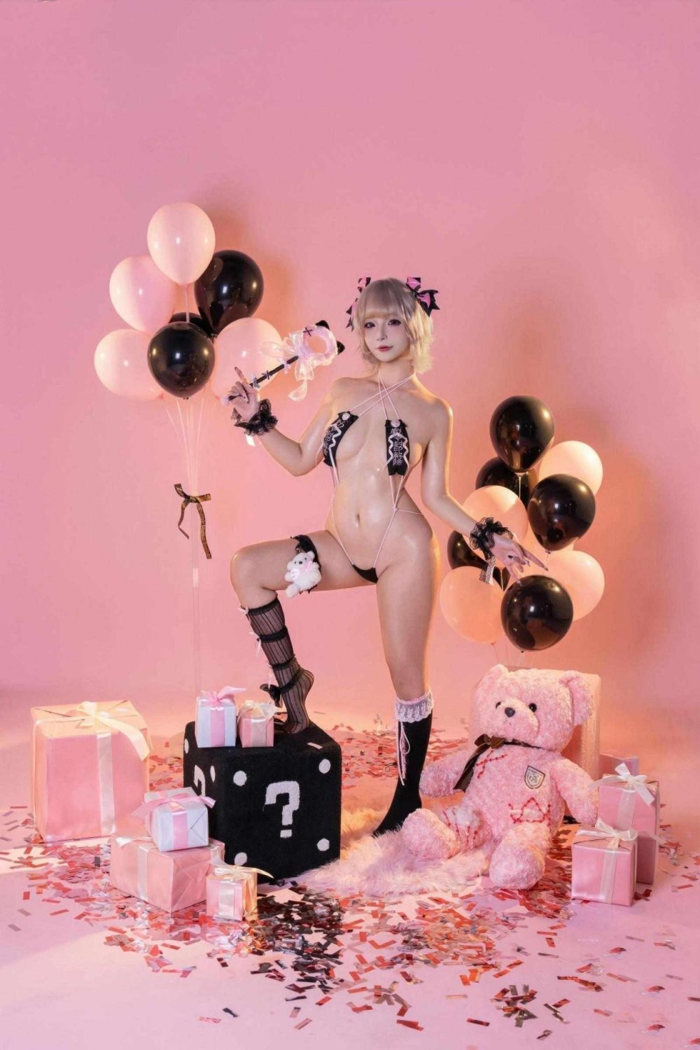 yuuhui玉匯 NO.155&nbsp; 雙生·黑&nbsp; [20P]