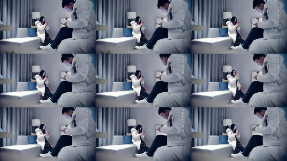 【AI增強】20210119_[原版]七天探花_深夜場豐滿大奶美女，摳完B戴套后入推車奶子一晃一晃真誘人