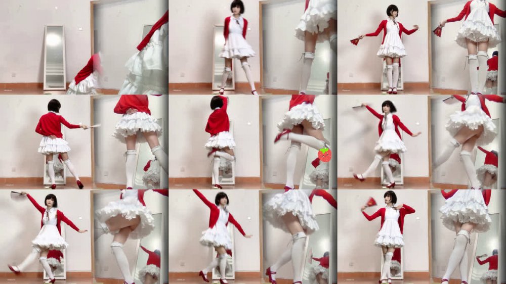 ⚫️ 極品反差美少女【埋導演】最新作品罕露臉，lo裙宅舞道具自慰