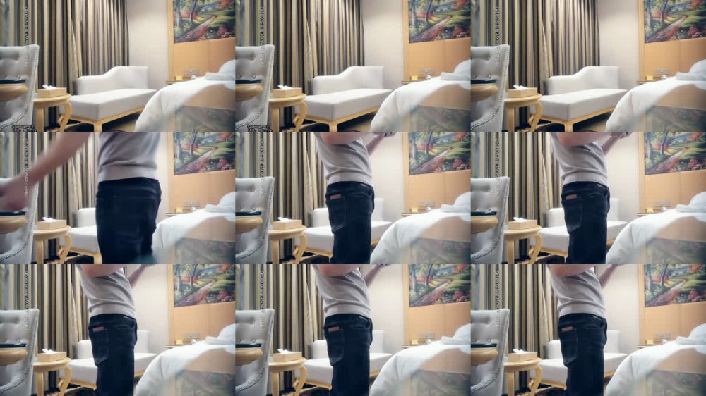 【AI增強】20210131_[原版]七天探花_深夜約圓圓臉兼職小妹，對著鏡頭舔B口交，大屁股上位騎乘