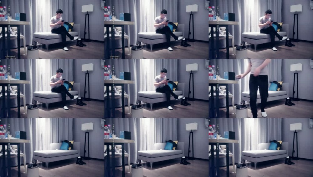 【AI增強】20210130_[原版]七天探花_高價網約一次馬學妹，穿上黑絲沙發調情倒掛金鉤口交